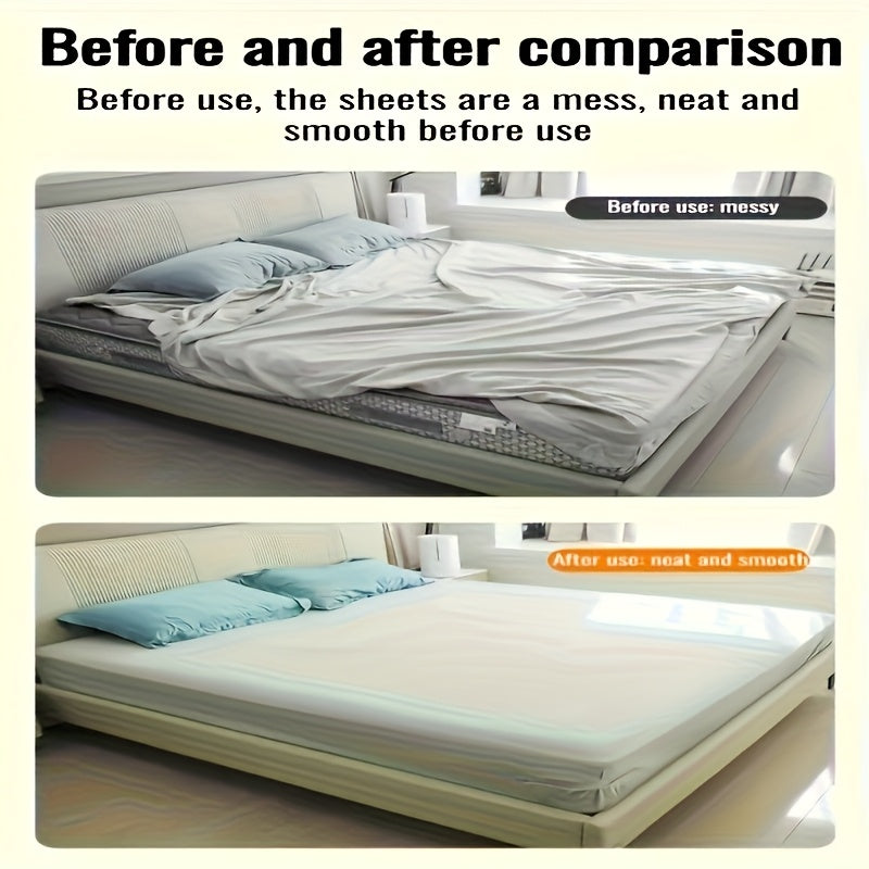 1 Set of 4 Invisible Fitted Sheet Holders