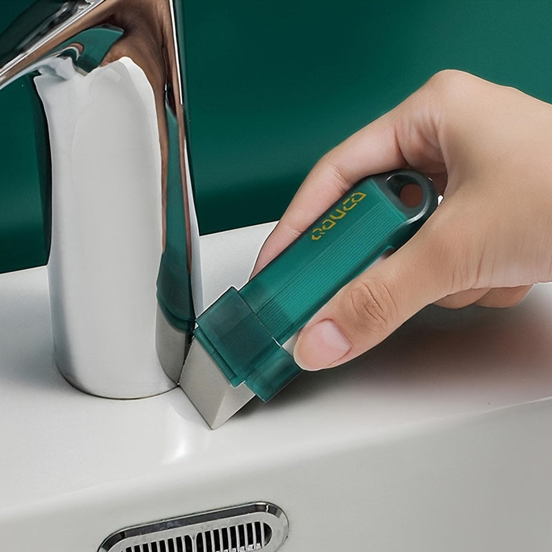 [Stain Eraser] Reusable Multi-Surface Stain Eraser - No Batteries Required for Kitchen & Bathroom Cleaning - Limescale, & Glass Stains