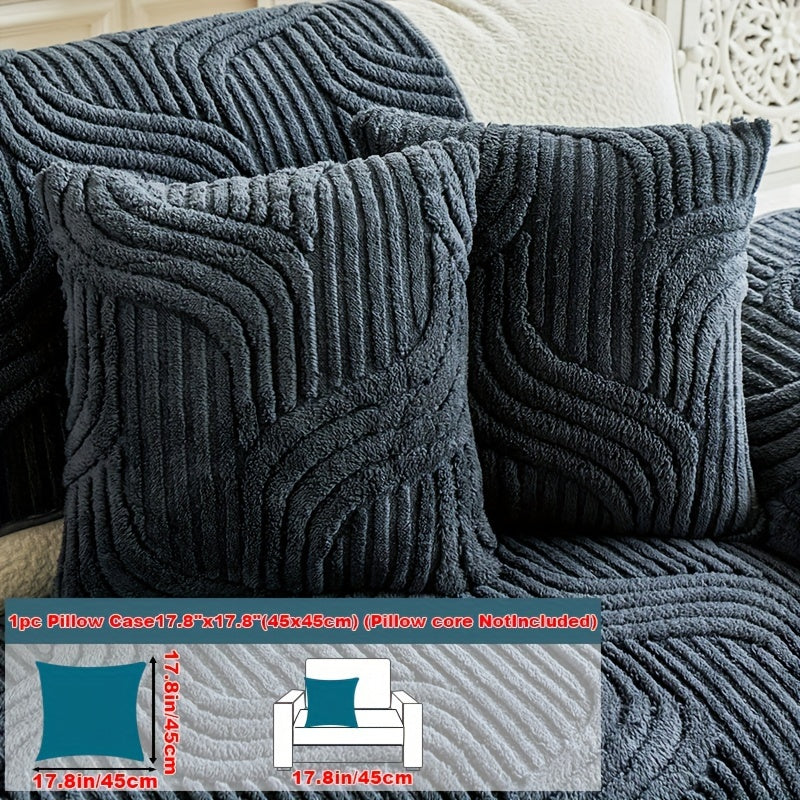 Plush Non-Slip Sofa Cover
