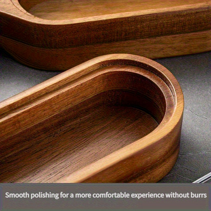 Premium Acacia Wood Handle Stainless Steel Cheese Grater