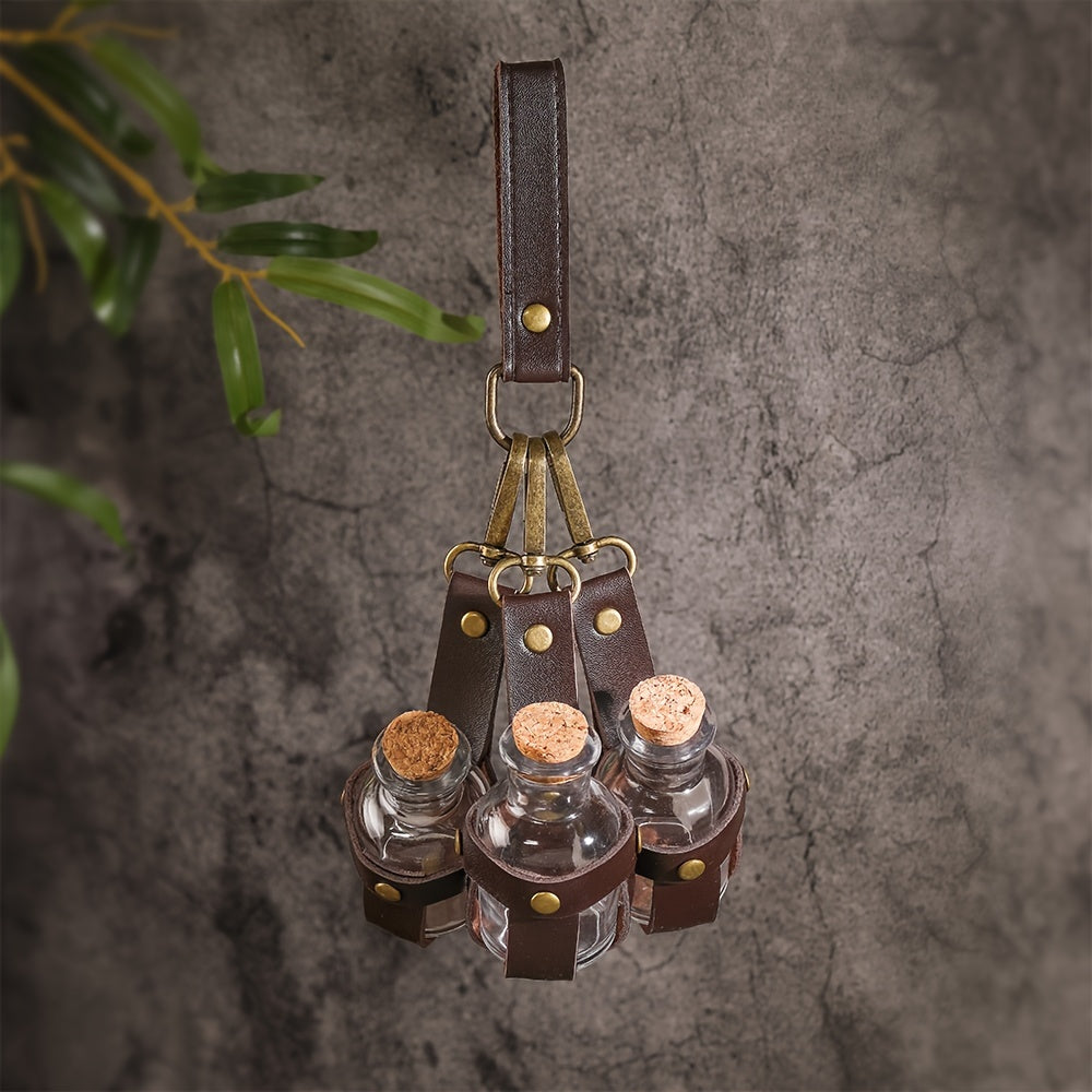 [Medieval|Renaissance] Small Casual Hand Washable Medieval Renaissance Style Potion Bottles | Collectible Accessories for Cosplay and Costume Parties