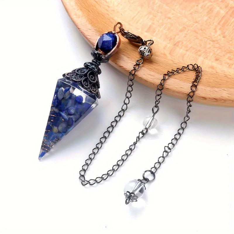 Hexagonal Pendulum Necklace for Balance & Divination - Ideal Gift Choice, DIY Crafts, Jewelry Patterns, DIY Jewelry Crafting Accessories