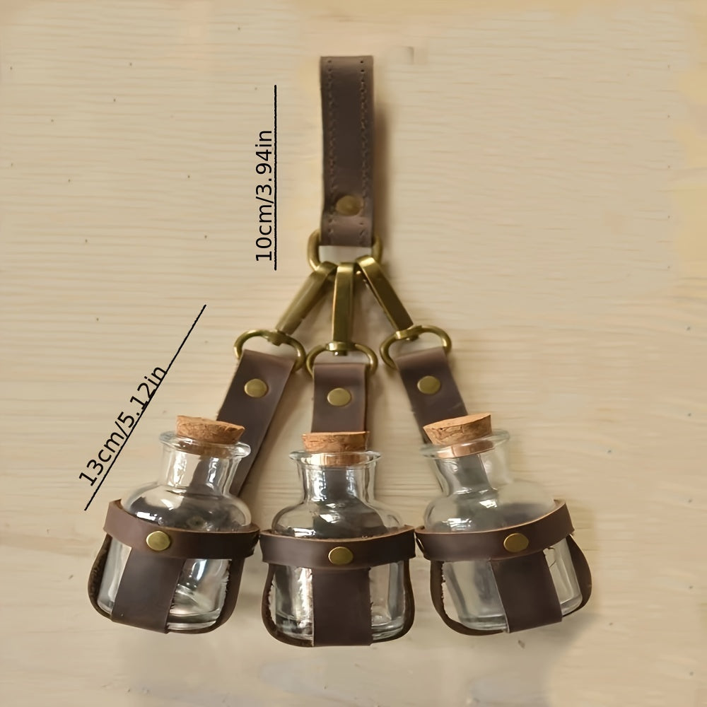 [Medieval|Renaissance] Small Casual Hand Washable Medieval Renaissance Style Potion Bottles | Collectible Accessories for Cosplay and Costume Parties