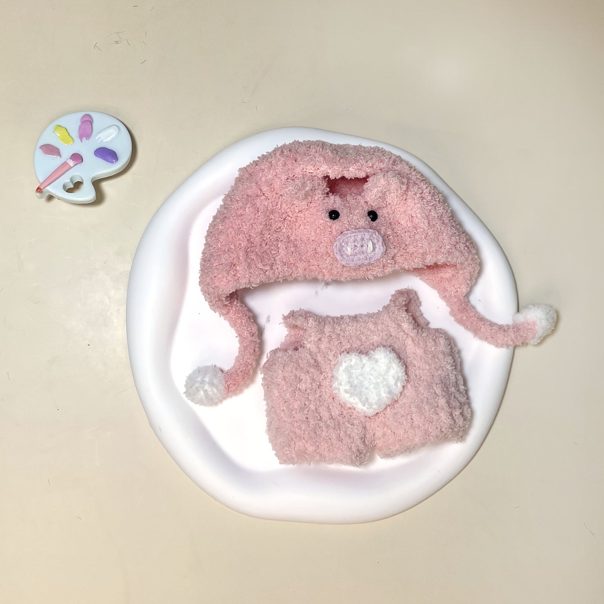 2025 New LABUBU Doll Clothes Accessories | Dollhouse Decor, Free Wearing | Handwoven, Cute Chic. Suitable for LabubuV1/V2/V3 (Only Clothes)