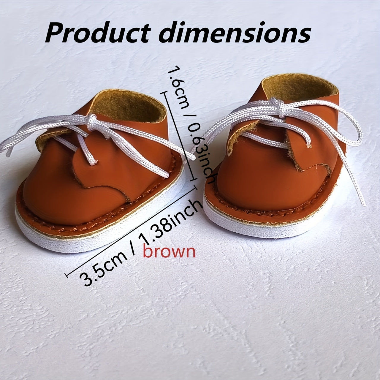 [Fashion Bubu Shoes] Versatile Fashion Bubu Doll Replacement Shoes, 17cm/6.69inch, Lace-up Style | Only Includes Shoes, No Doll Included