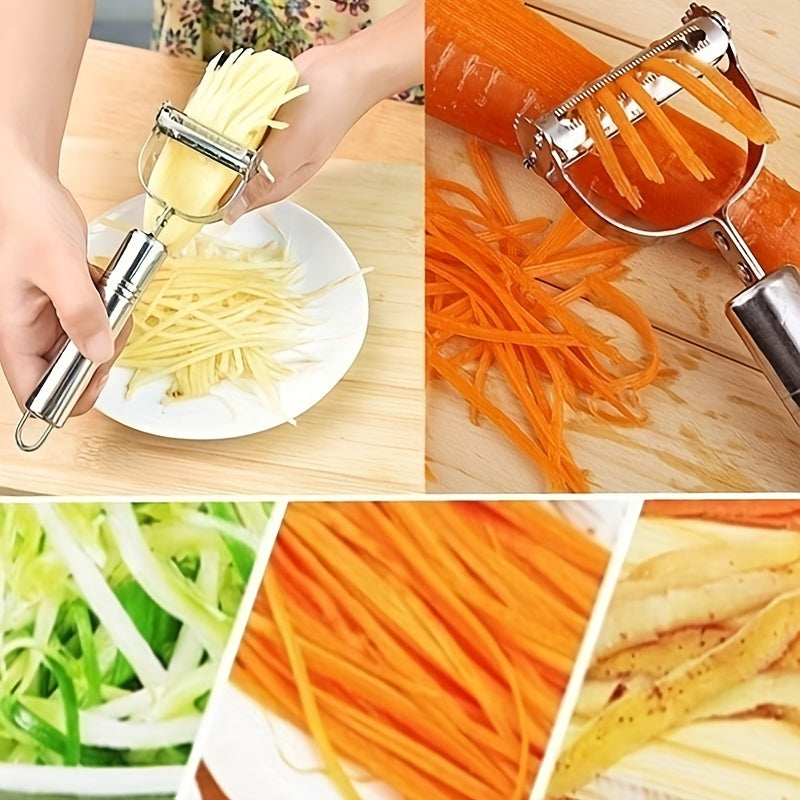 1pc Stainless Steel Sharp Vegetable Peeler