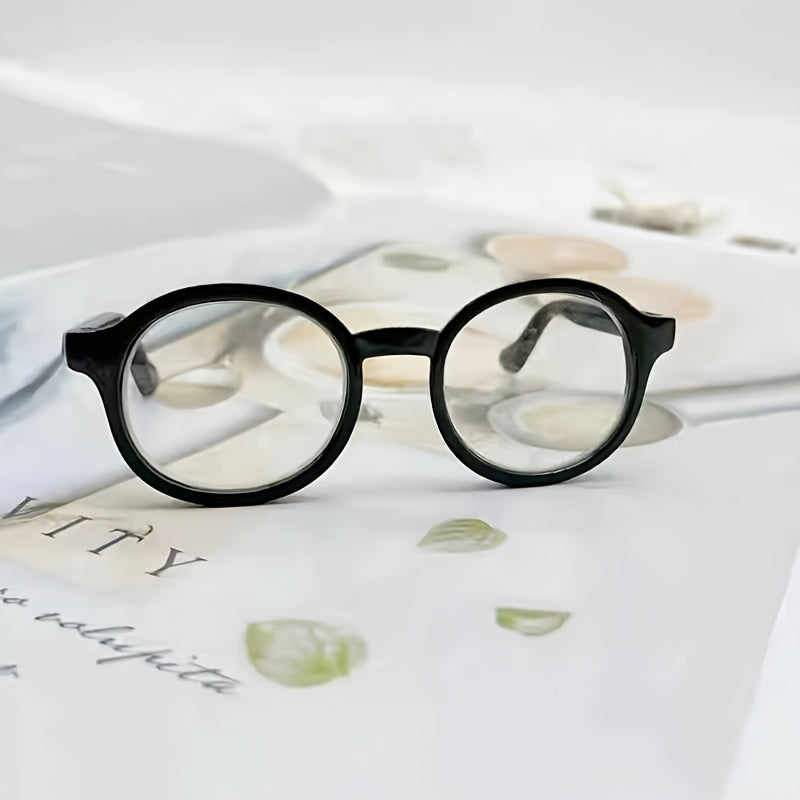 Multi-color plastic glasses for doll