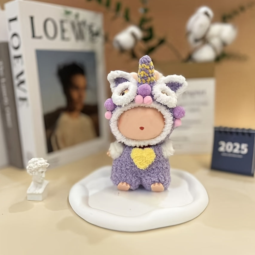 No doll, New LABUBU doll clothing accessories for 2025 | Dollhouse decoration, free dressing and wearing | Handwoven, Chinese style, Chinese elements. Suitable for all versions of Labubu, ALBUBU3.0