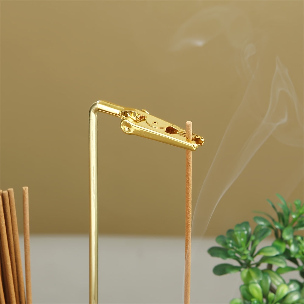 2-in-1 Incense Candle Stand Anti Fly Ash Incense Burner