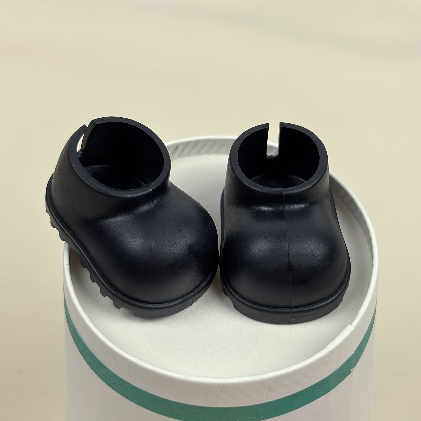 1 Pair of 1.3 Inch Doll Shoes, Perfectly Fits 6.69 Inch LA-BUBU, Suitable for 6-8 Inch Dolls, Ideal Props for Dressing Up Beloved Dolls, Birthday Gift, Holiday Present