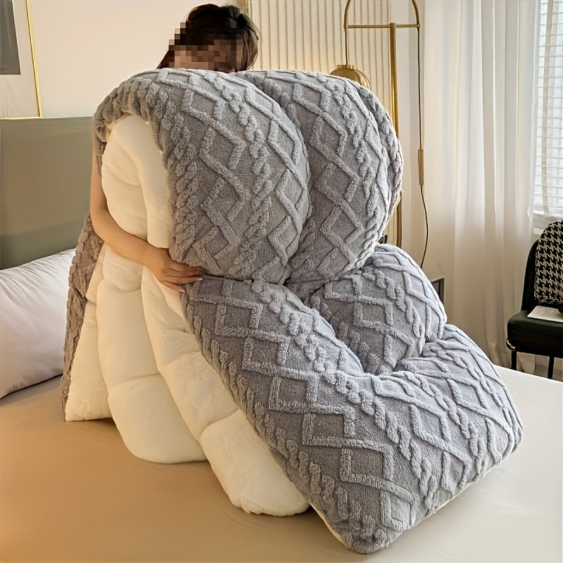 Soft and Thick Luxurious Taffeta Comforter