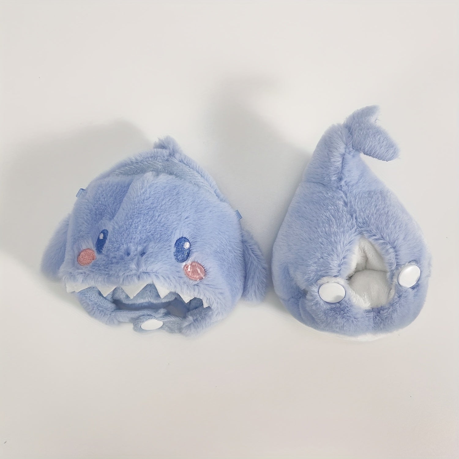 LABUBU Costume Accessories Macaron Labubu Appearance Decorative Items, Cute 3D Shark Dinosaur Suit, Suitable for 15-17cm Doll Clothes. Handmade Decoration-No Doll Included