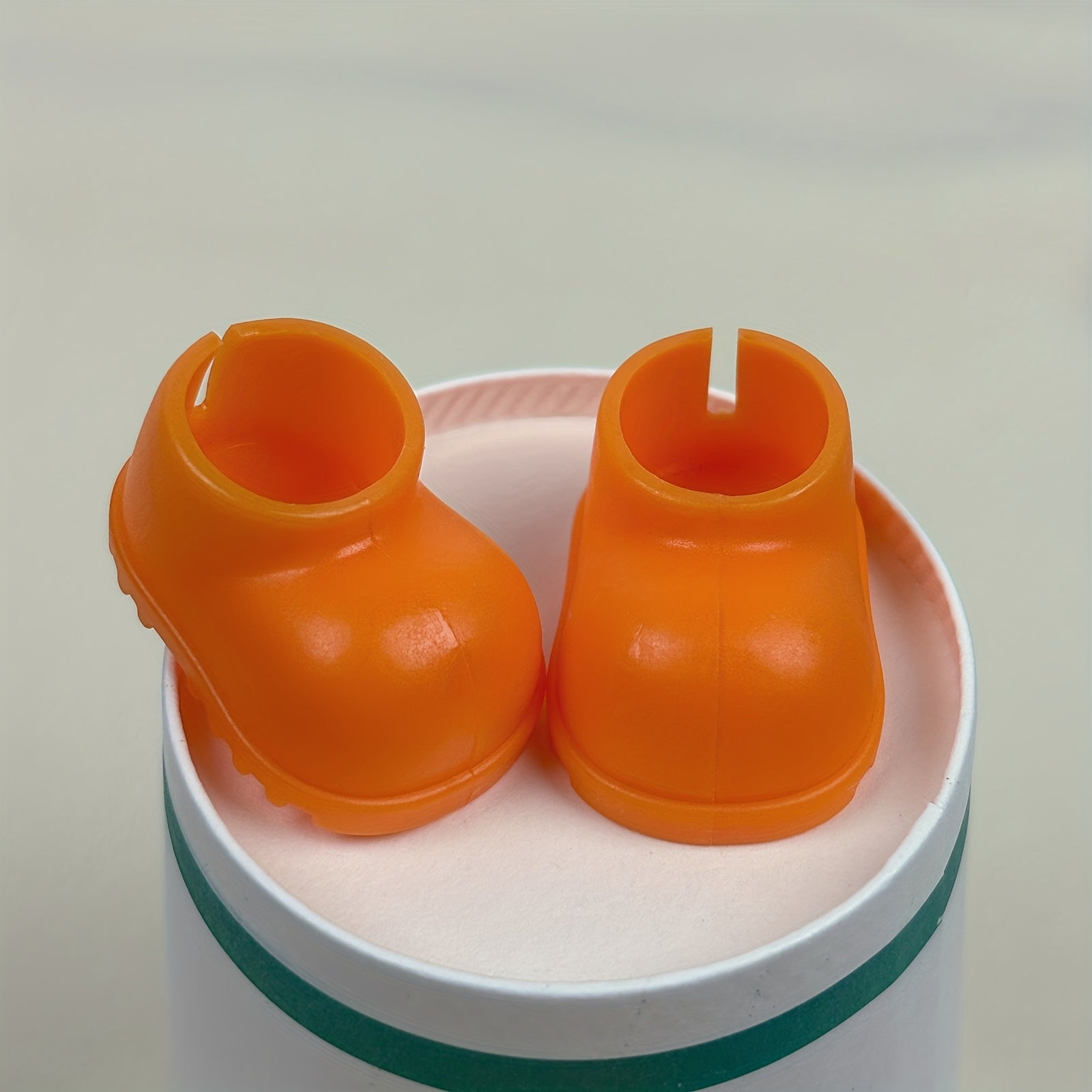 1 Pair of 1.3 Inch Doll Shoes, Perfectly Fits 6.69 Inch LA-BUBU, Suitable for 6-8 Inch Dolls, Ideal Props for Dressing Up Beloved Dolls, Birthday Gift, Holiday Present