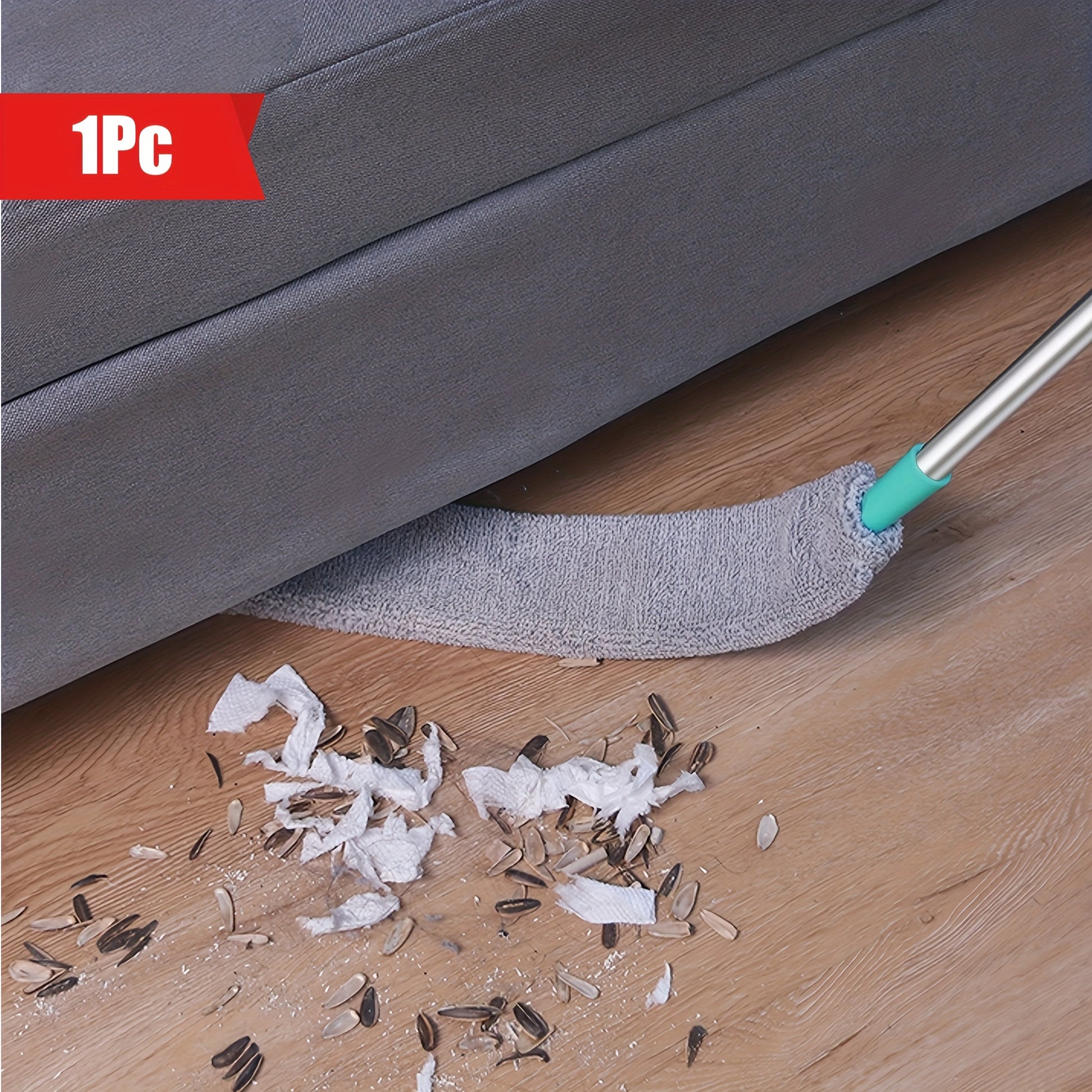 1pc Innovative Bed Bottom Cleaning Duster - Advanced Crevice Cleaner with Static-Electricity Dust Capture, Efficiently Sweep Away Hidden Dust - An Essential Artifact for Your Home
