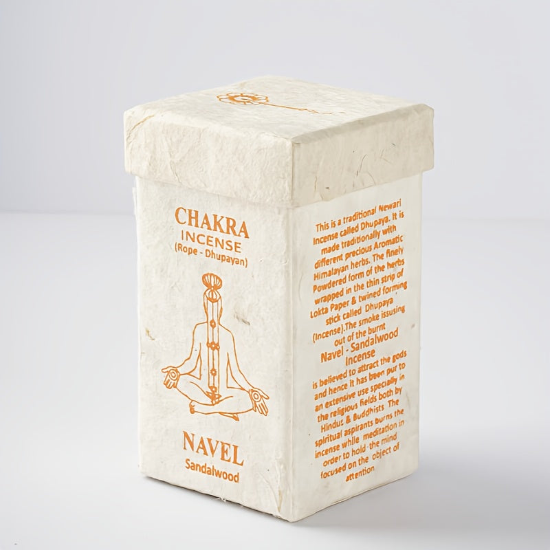 1pc of Nepalese seven chakra rope incense sticks, about 35pcs per pack