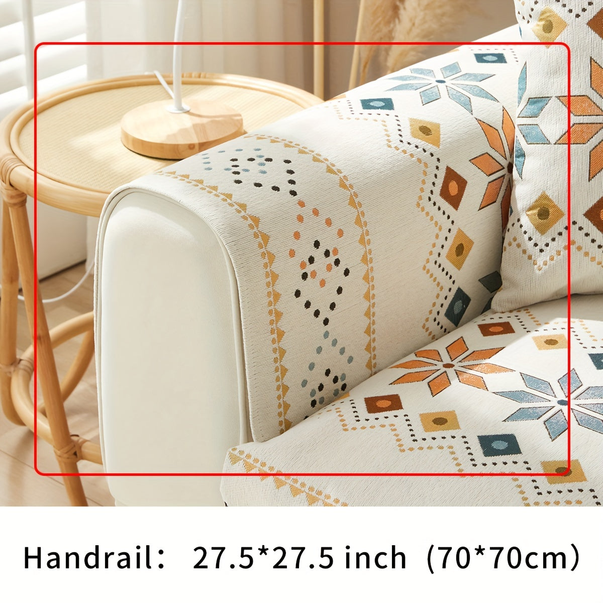 [Non-slip Sofa Cover] 1pc Non-slip Chenille Sofa Slipcover - Couch Cover, Four Seasons Universal Furniture Protector For Bedroom Office Living Room Home Decor