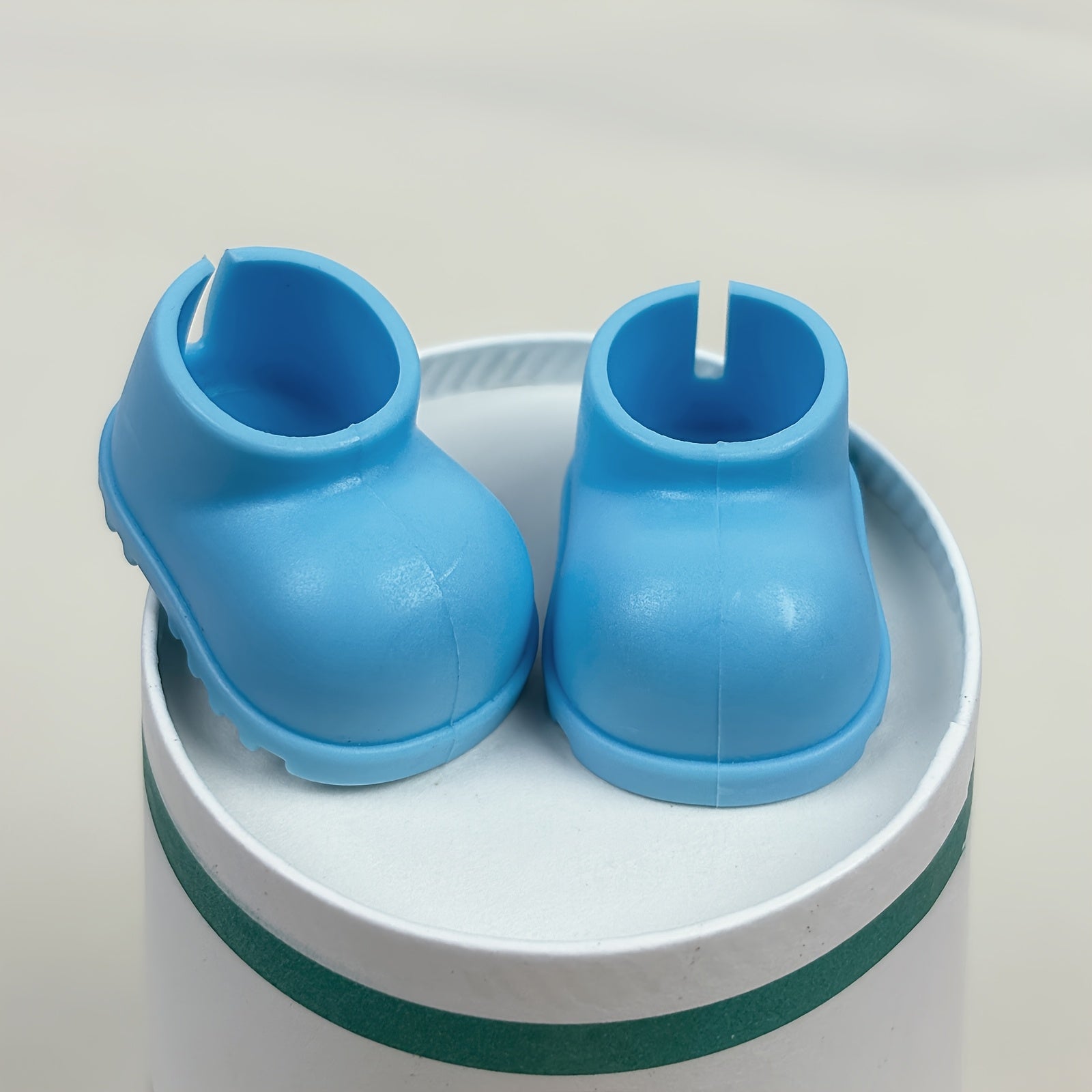 1 Pair of 1.3 Inch Doll Shoes, Perfectly Fits 6.69 Inch LA-BUBU, Suitable for 6-8 Inch Dolls, Ideal Props for Dressing Up Beloved Dolls, Birthday Gift, Holiday Present