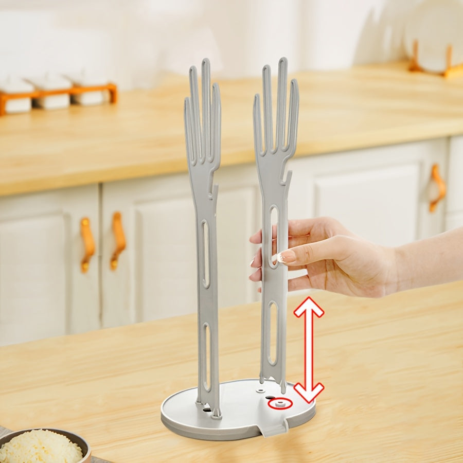 [Drying Rack] Drying Rack for Kitchen Rubber Gloves | Holder for Gloves and Storage Rack for Towels in Kitchen and Bathroom