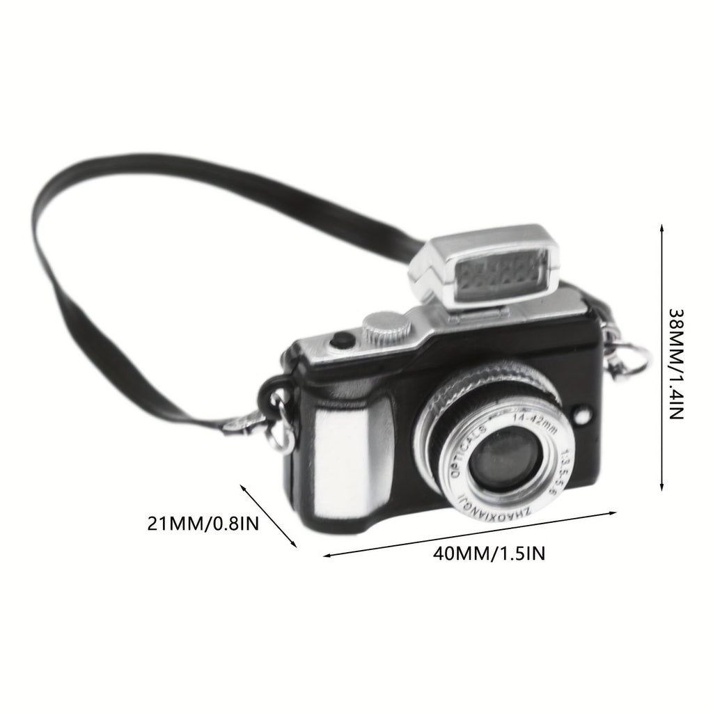 1pc miniature camera doll house decoration accessories mini ornaments house garden furniture decoration