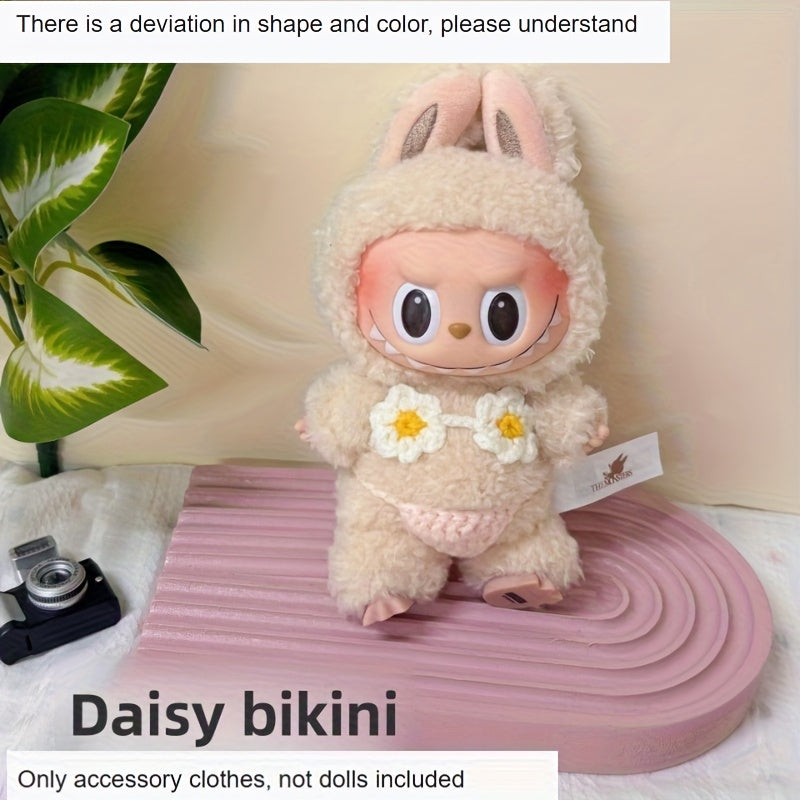 LaBu Fashion Doll Clothing Set, detachable, suitable for girls to collect gifts, clothing size is 15.01-17.01cm/6.3-6.69 inches, perfect holiday gift