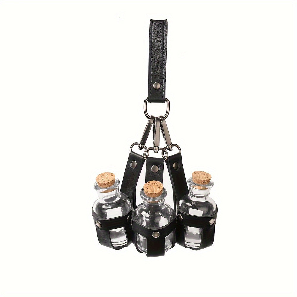 [Medieval|Renaissance] Small Casual Hand Washable Medieval Renaissance Style Potion Bottles | Collectible Accessories for Cosplay and Costume Parties