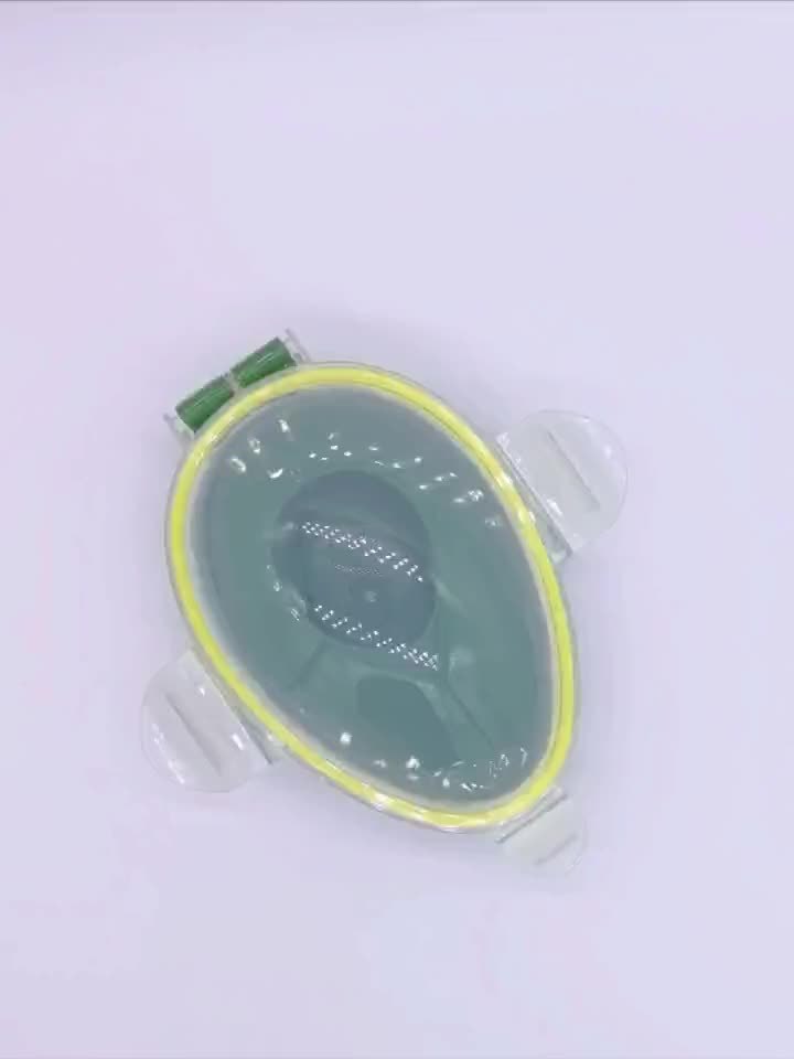 Reusable Avocado Keeper Storage Container - Plastic Flip Top Fresh Pod for Avocado, Multipurpose, Dishwasher Safe, Rectangle Shape, No Electricity Required