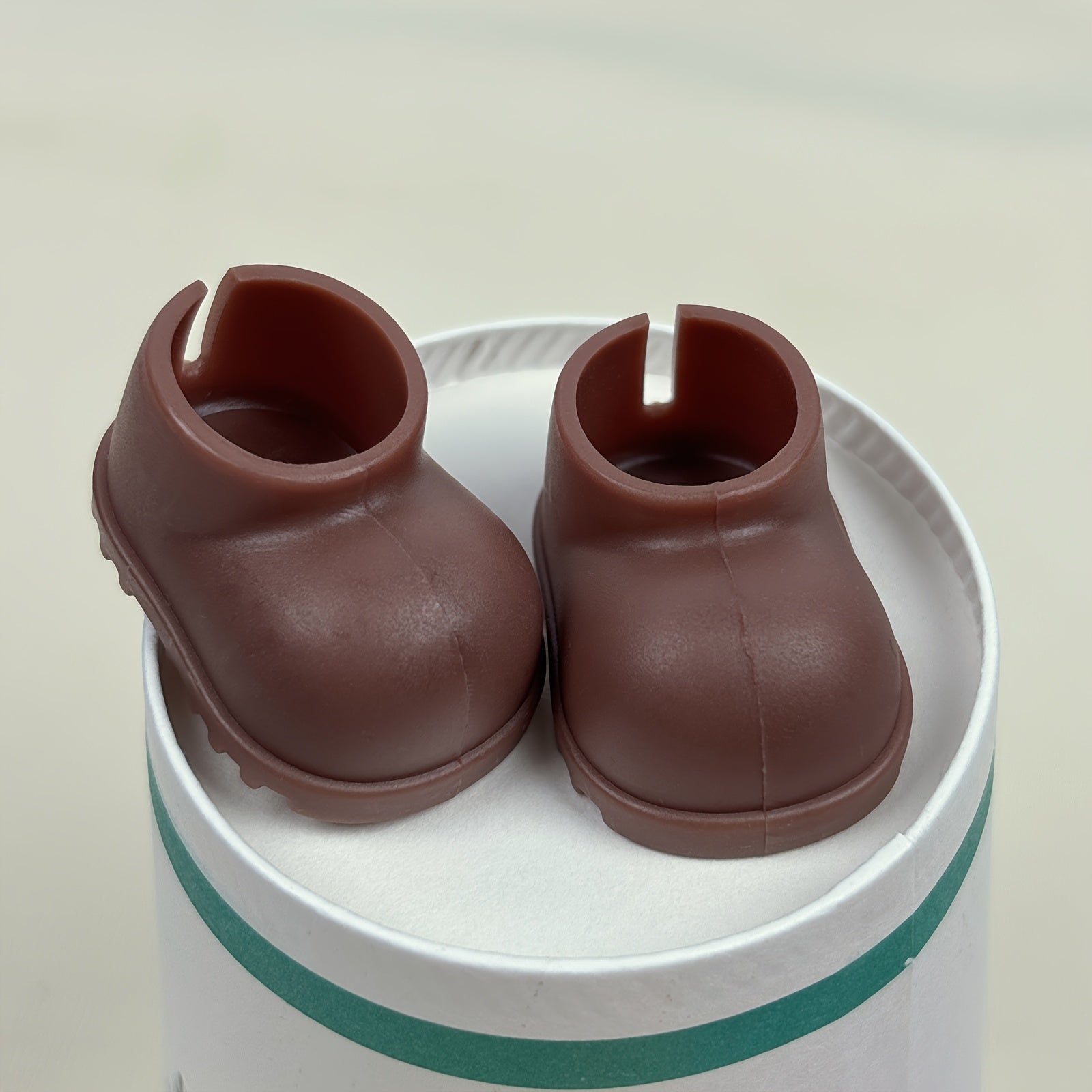 1 Pair of 1.3 Inch Doll Shoes, Perfectly Fits 6.69 Inch LA-BUBU, Suitable for 6-8 Inch Dolls, Ideal Props for Dressing Up Beloved Dolls, Birthday Gift, Holiday Present