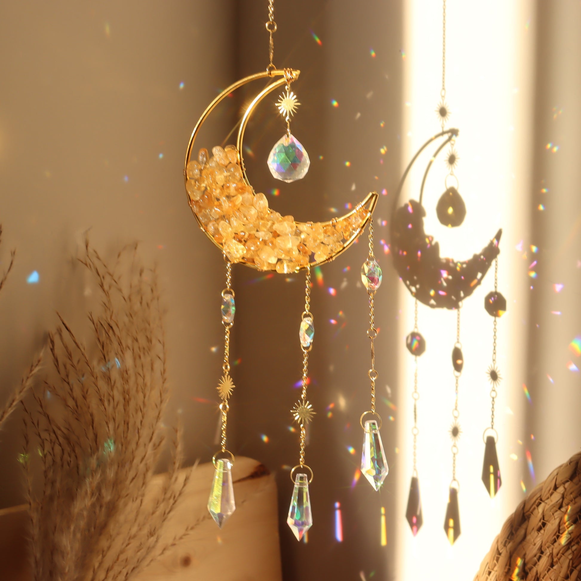 1/7pcs Natural Gravel Hourglass Moon Amethyst Powder Crystal Collection: Green Dongling Egg White Obsidian, Yellow Crystal, Sea Blue Gem