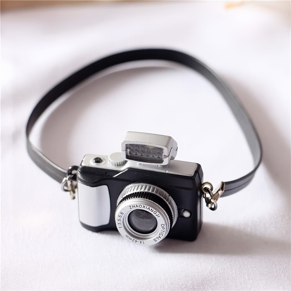 1pc miniature camera doll house decoration accessories mini ornaments house garden furniture decoration