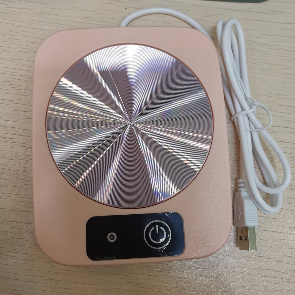 Keep Coffee Warm All Winter - USB Powered EOEVIR Teapot Warmer - ABS Electric Beverage Heating Pad - Perfect for Home and Office - Ideal for Christmas, Thanksgiving, Valentine's, Father's & Mother's Day Gifts
