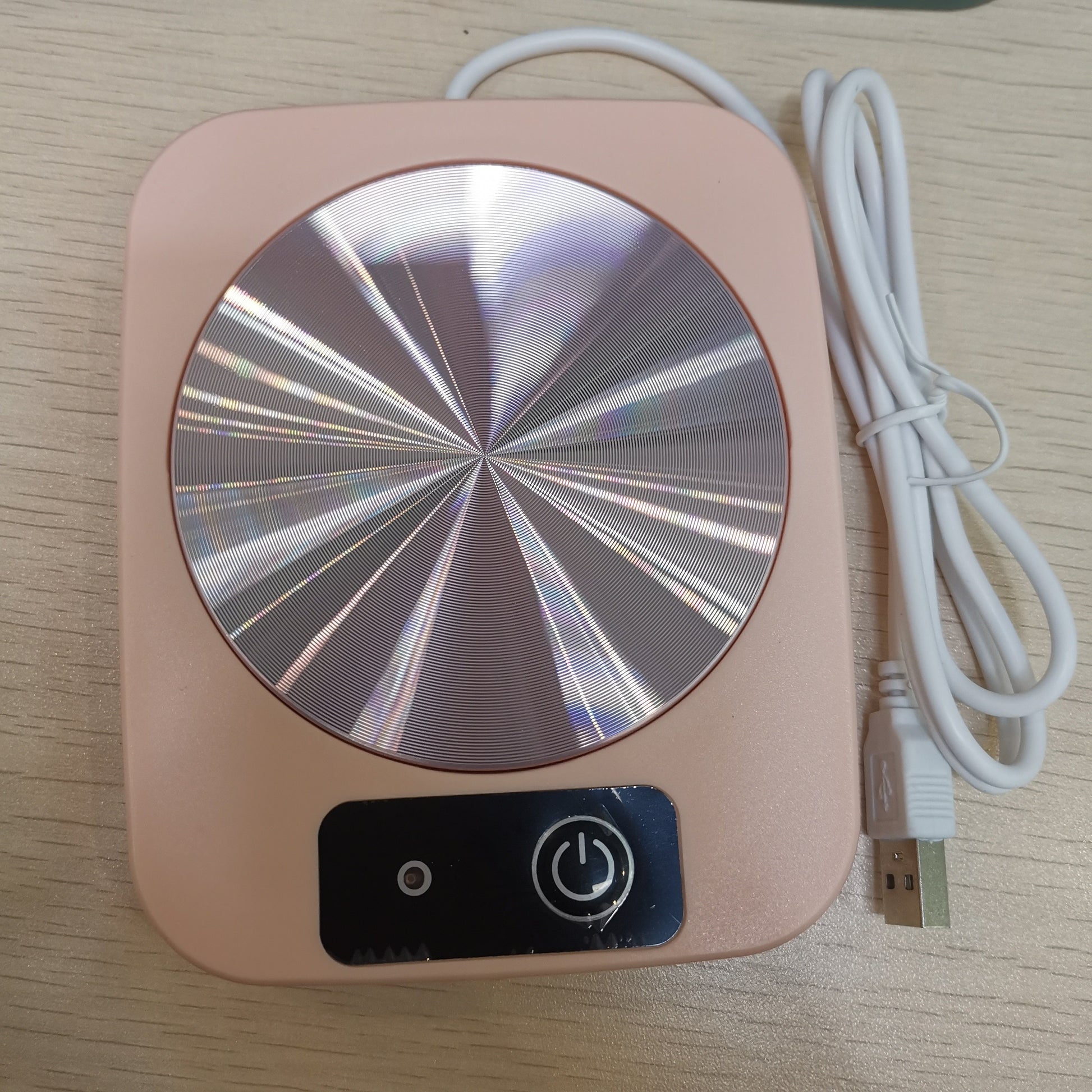 Keep Coffee Warm All Winter - USB Powered EOEVIR Teapot Warmer - ABS Electric Beverage Heating Pad - Perfect for Home and Office - Ideal for Christmas, Thanksgiving, Valentine's, Father's & Mother's Day Gifts