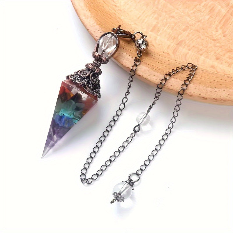 Hexagonal Pendulum Necklace for Balance & Divination - Ideal Gift Choice, DIY Crafts, Jewelry Patterns, DIY Jewelry Crafting Accessories