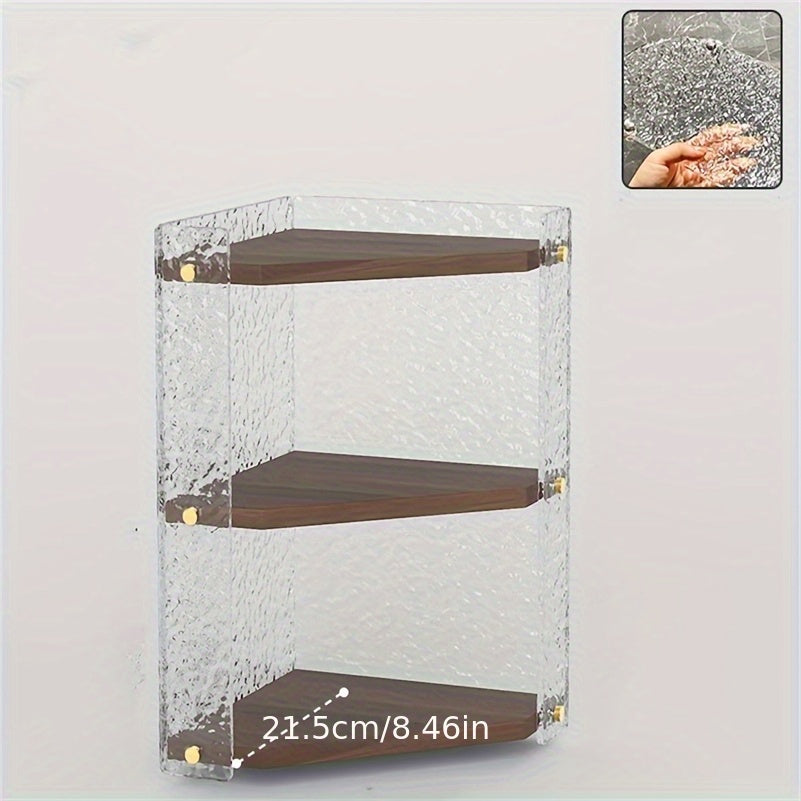 3-Tier Corner Bathroom Counter Organizer