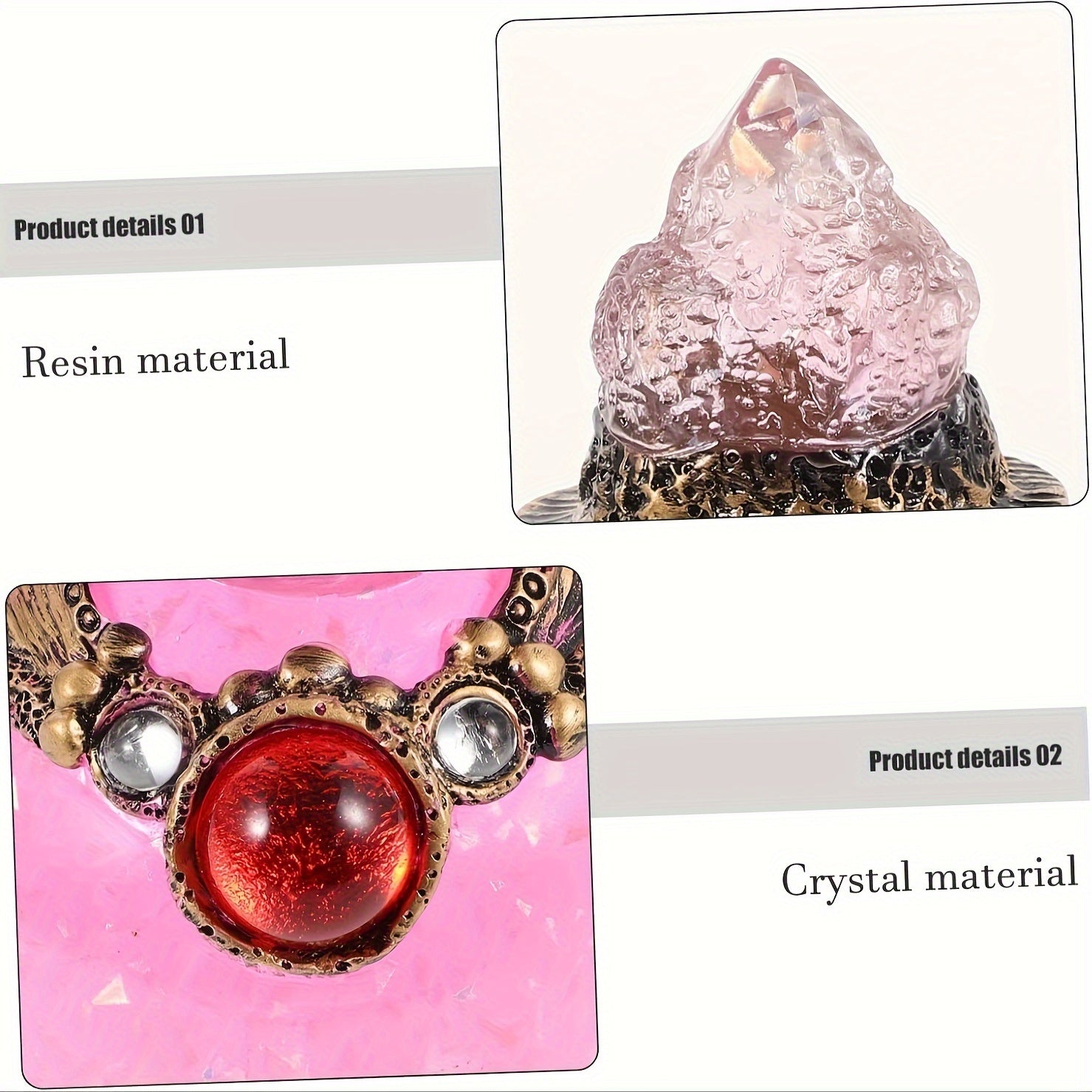 Classic Resin Magic Potion Bottle Figurine - Handcrafted Ornamental Bottle with Gem Accents - Multifunctional Decor Piece for Various Room Types, Ideal for Christmas, Halloween, Easter, Hanukkah, Thanksgiving - Decorative Collectible with No Electricity N