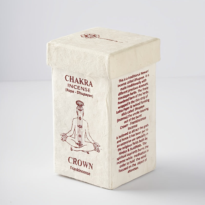 1pc of Nepalese seven chakra rope incense sticks, about 35pcs per pack