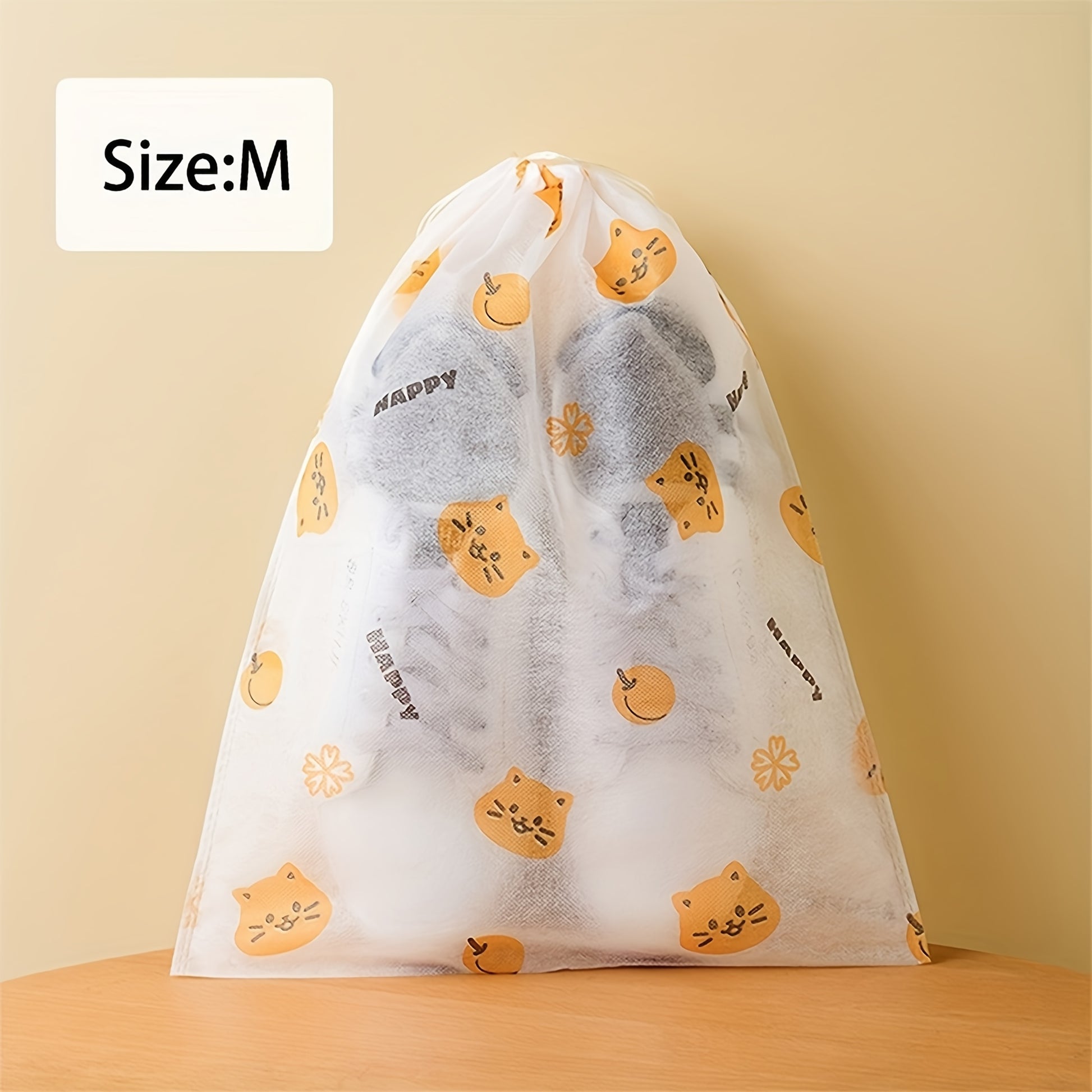 [10pcs Dustproof Shoe Storage] 10pcs Set Hanging Shoe Storage Bags - Stylish, Dustproof & Moisture-Resistant Organizer for Small to Large Shoes, Perfect for Home & Kitchen, Hanging Shoe Organizers