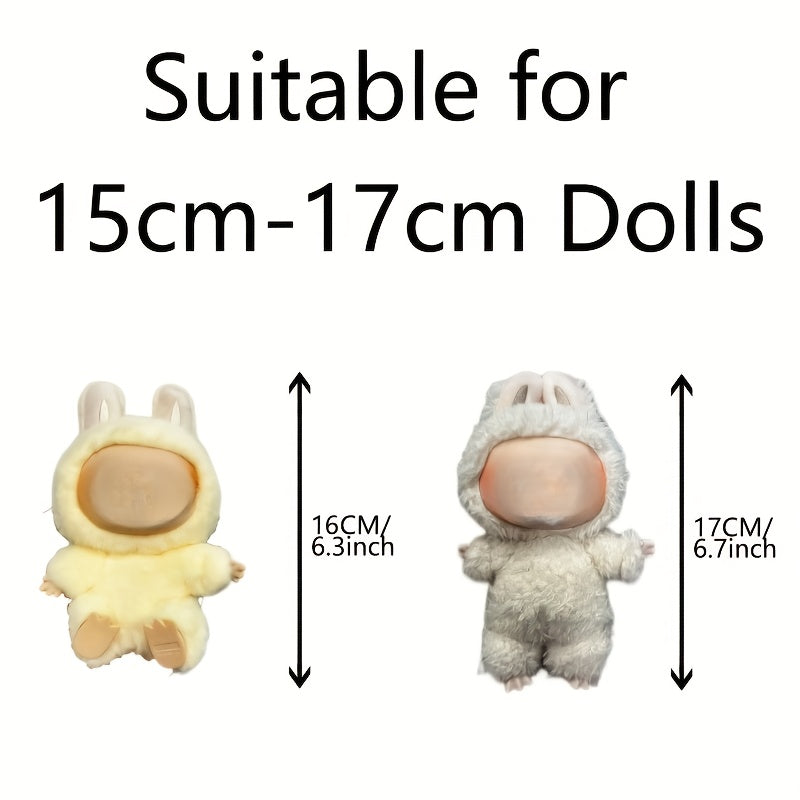 LaBu Fashion Doll Clothing Set, detachable, suitable for girls to collect gifts, clothing size is 15.01-17.01cm/6.3-6.69 inches, perfect holiday gift