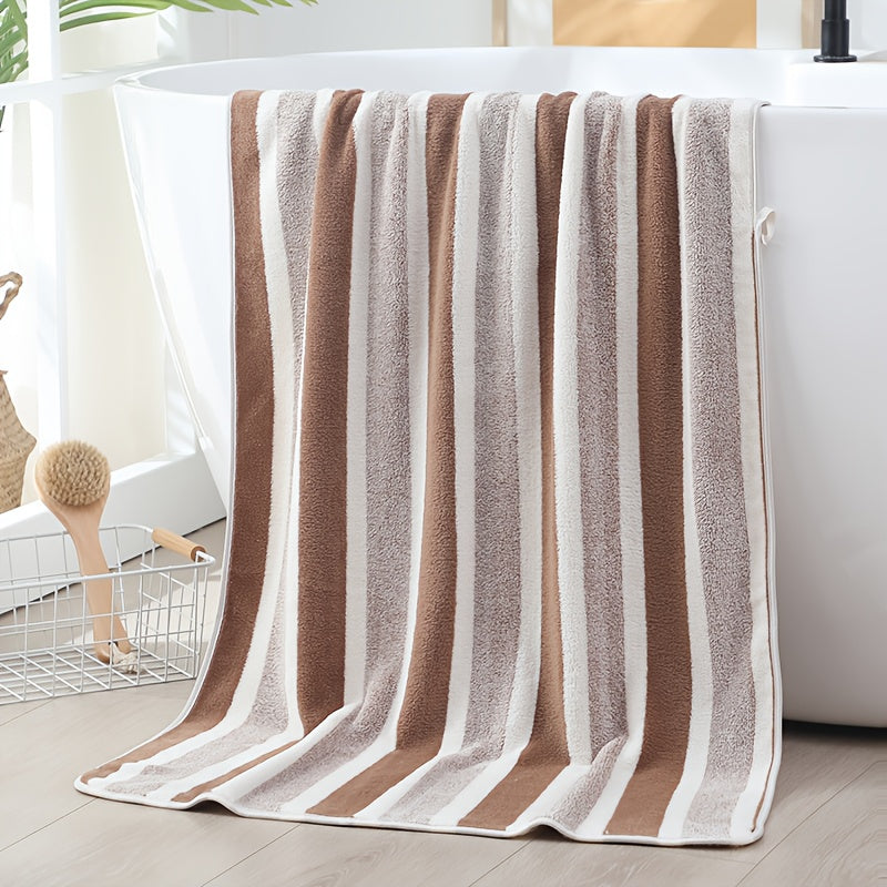 Microfiber Super Soft Absorbent Bath Towel Set (1/2 Pack), (69.34 x 138.96cm) Lightweight and quick-drying bath towel for body, sports, yoga, SPA, fitness
