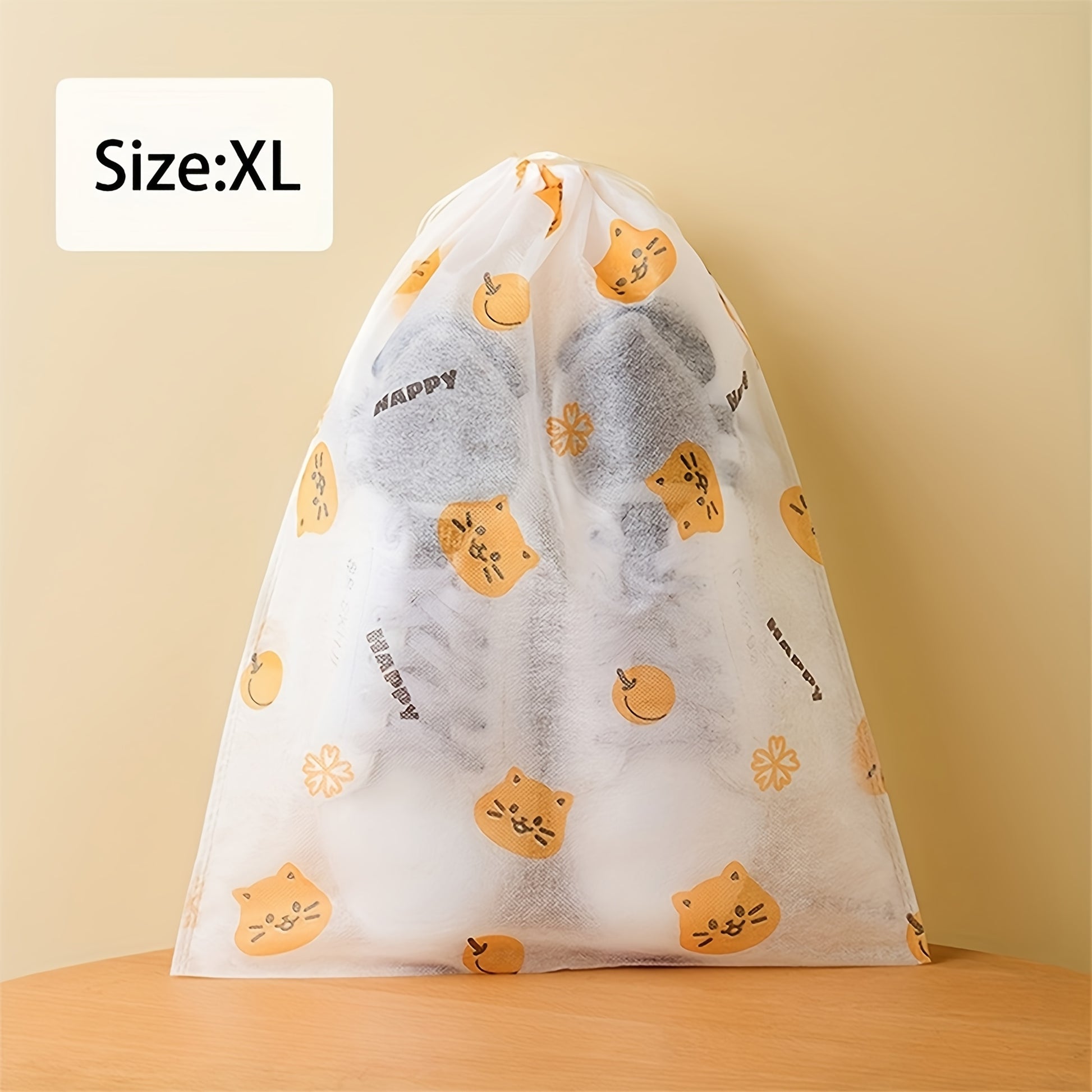 [10pcs Dustproof Shoe Storage] 10pcs Set Hanging Shoe Storage Bags - Stylish, Dustproof & Moisture-Resistant Organizer for Small to Large Shoes, Perfect for Home & Kitchen, Hanging Shoe Organizers