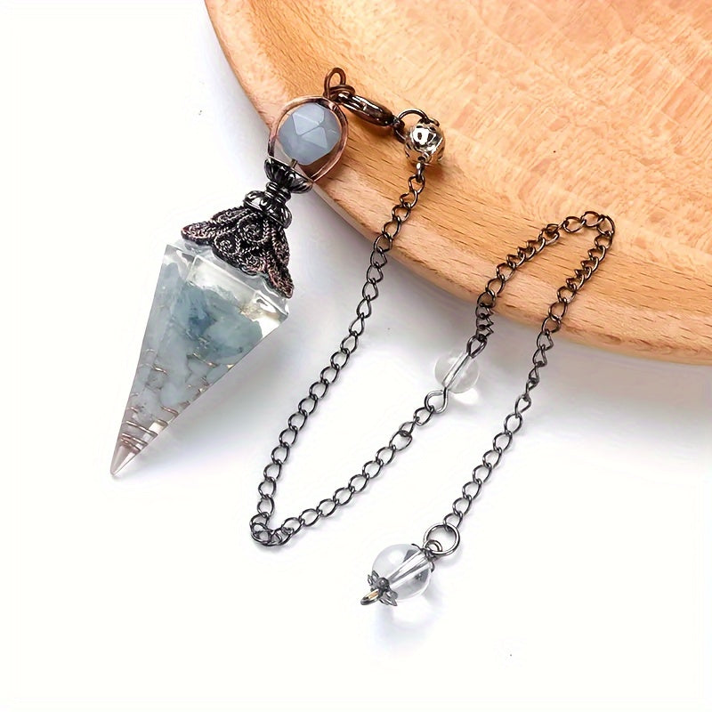 Hexagonal Pendulum Necklace for Balance & Divination - Ideal Gift Choice, DIY Crafts, Jewelry Patterns, DIY Jewelry Crafting Accessories