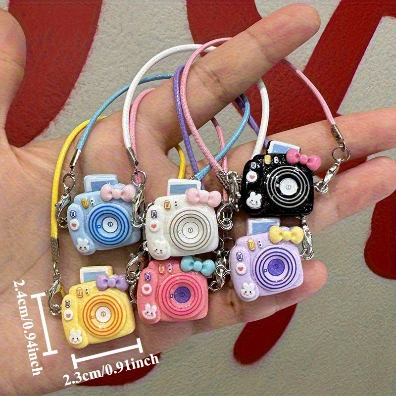 1-Pack Mini Camera Model, White ABS Resin Material, No Electricity Required, Perfect for Doll House Decoration, 18+ Age Group