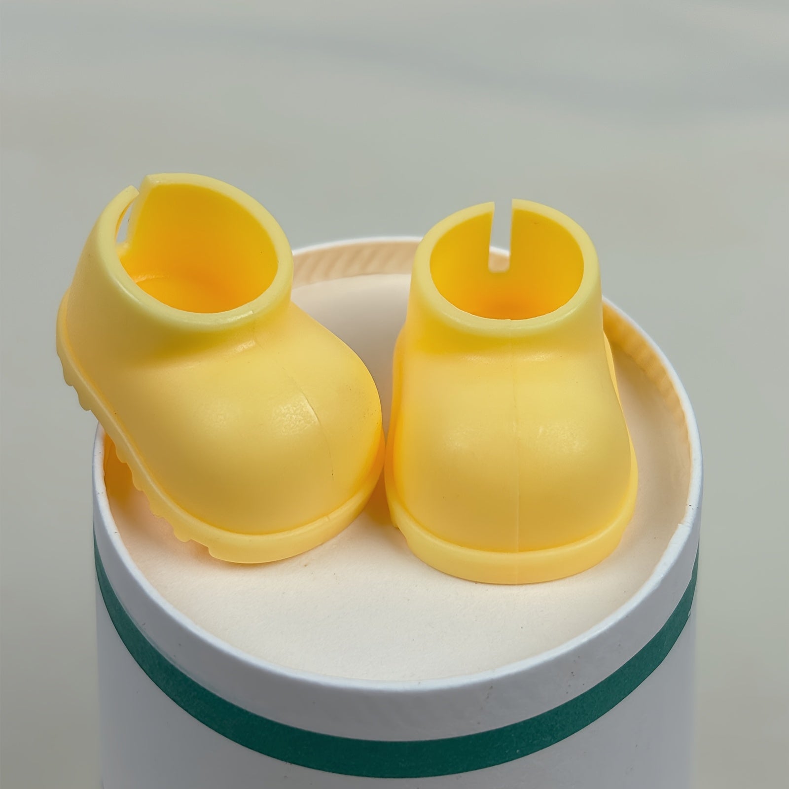 1 Pair of 1.3 Inch Doll Shoes, Perfectly Fits 6.69 Inch LA-BUBU, Suitable for 6-8 Inch Dolls, Ideal Props for Dressing Up Beloved Dolls, Birthday Gift, Holiday Present