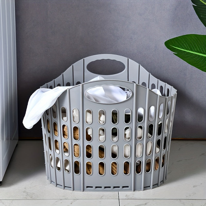 Home Space-Saving Foldable Laundry Basket, Large Capacity Clothes and Plush Toy Storage Bin, Laundry Baskets