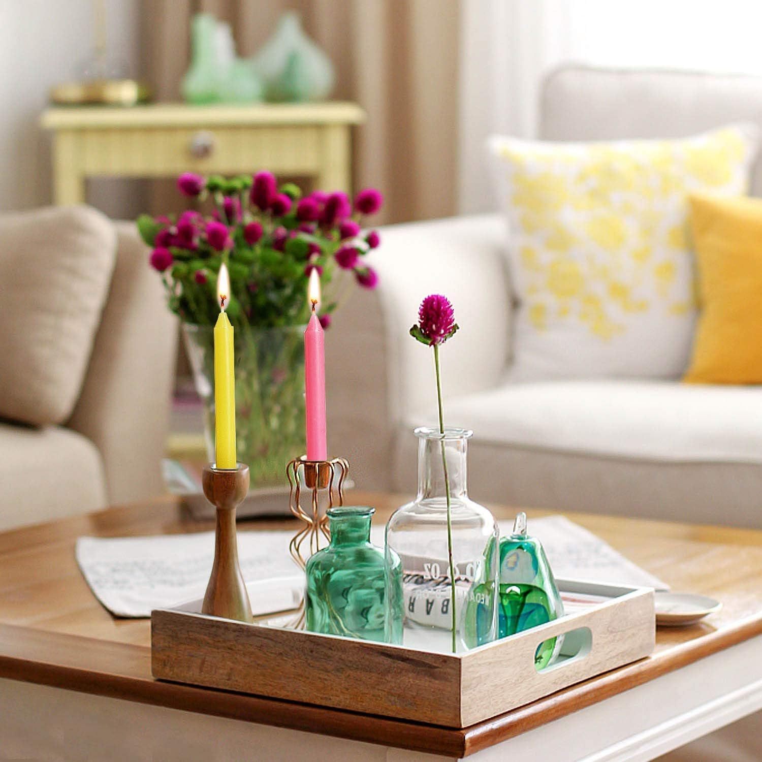 10/20/30pcs Spell Candles, Colorful Unscented Candles, 4in Tall x 1/2in Diameter Mini Conical Candles, Suitable for Witchcraft Crafts