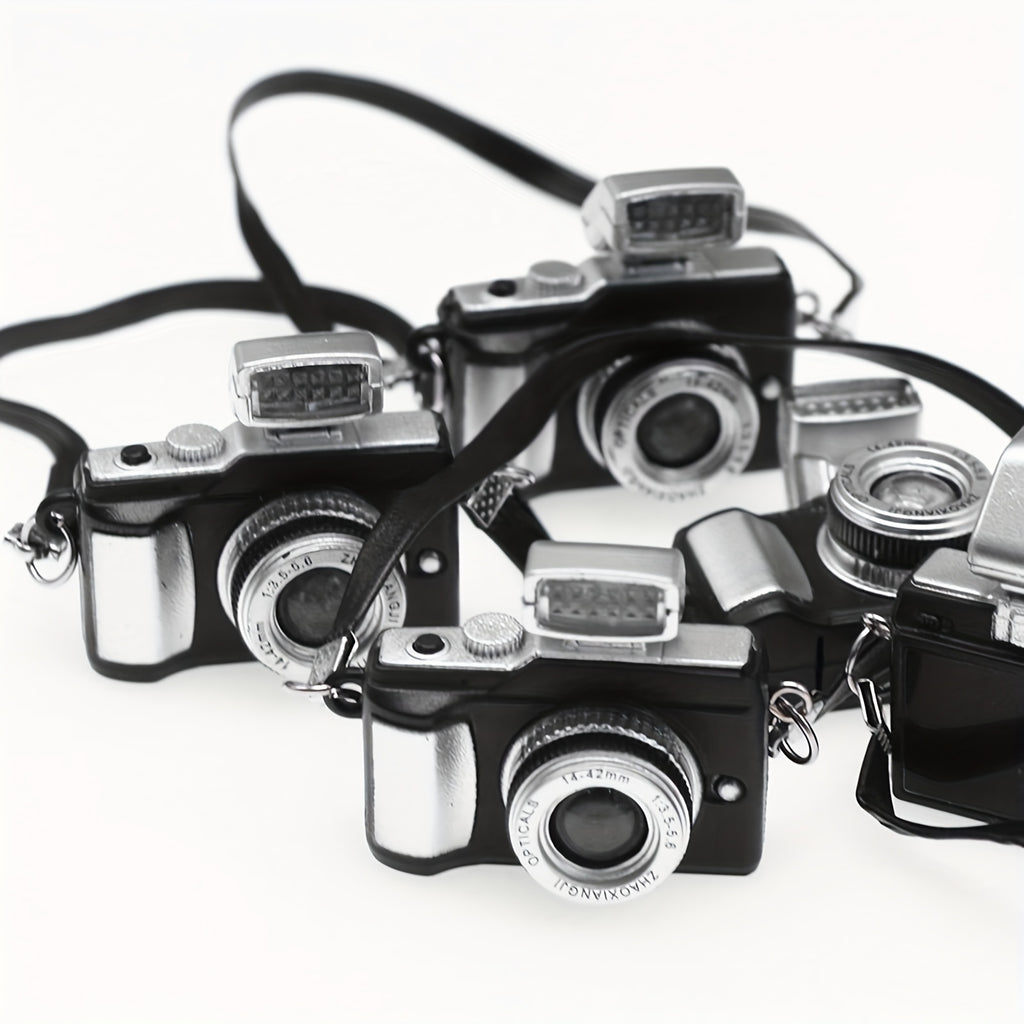 1pc miniature camera doll house decoration accessories mini ornaments house garden furniture decoration