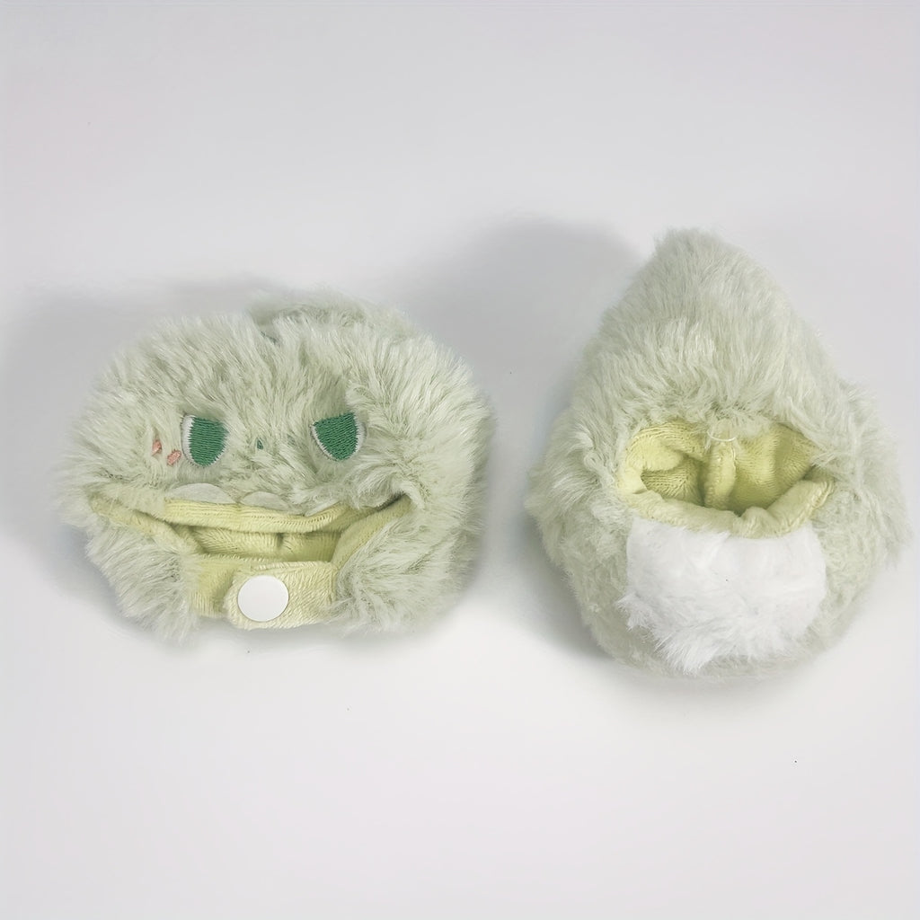 LABUBU Costume Accessories Macaron Labubu Appearance Decorative Items, Cute 3D Shark Dinosaur Suit, Suitable for 15-17cm Doll Clothes. Handmade Decoration-No Doll Included