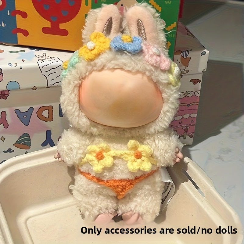 LaBu Fashion Doll Clothing Set, detachable, suitable for girls to collect gifts, clothing size is 15.01-17.01cm/6.3-6.69 inches, perfect holiday gift