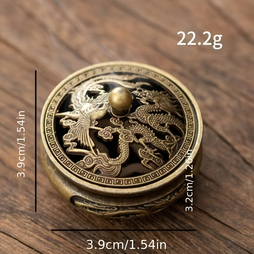 An exquisite set of metal incense burners with decorative design - multi-functional incense burners suitable for incense sticks and cones, elegant Chinese art style home decoration, suitable for Christmas, Halloween, Easter, Day of Light, Thanksgiving