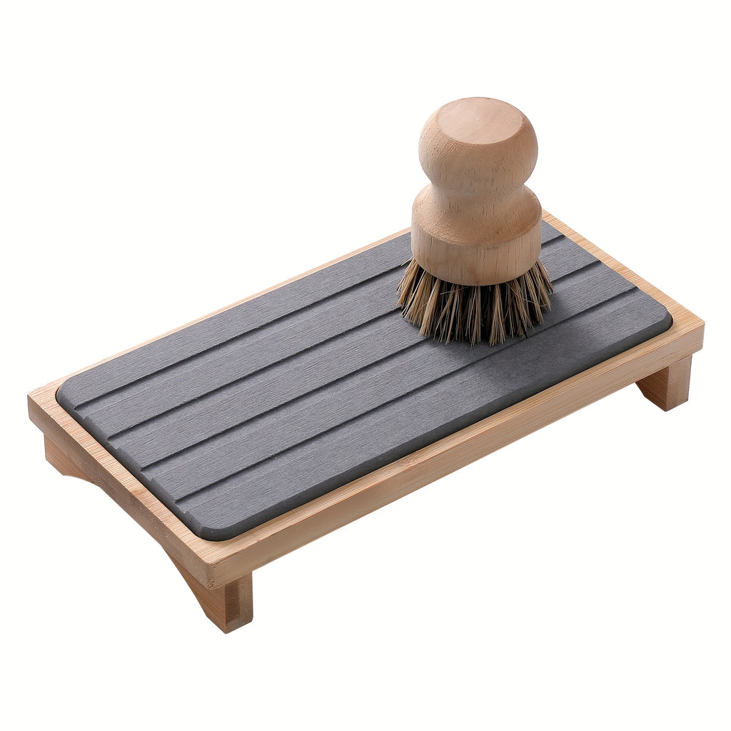 Bamboo Diatomaceous Earth Absorbent Mat