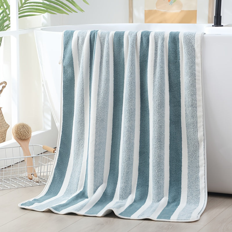 Microfiber Super Soft Absorbent Bath Towel Set (1/2 Pack), (69.34 x 138.96cm) Lightweight and quick-drying bath towel for body, sports, yoga, SPA, fitness